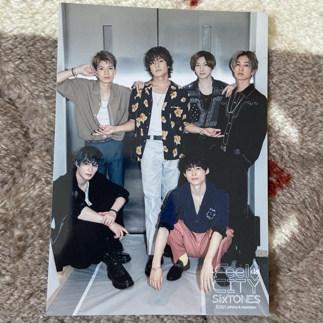 Amazon.co.jp: SixTONES feel da CITY フォトセット集合 : ホーム